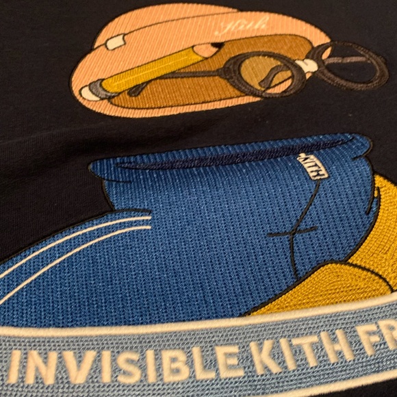 KITH x INVISIBLE FRIENDS CREWNECK NOCTURNAL - Picture 3 of 4